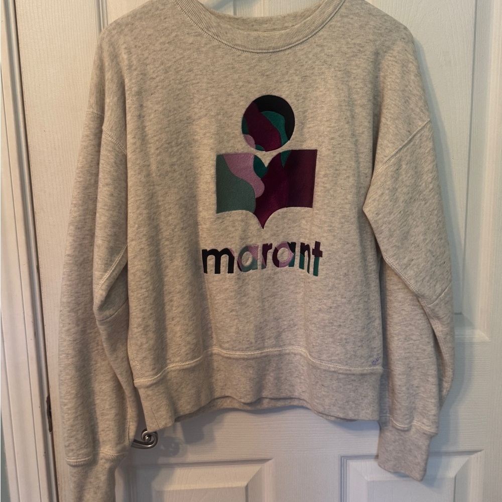 Isabel Marant Light Gray Sweatshirt